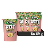 Pot Pasta King Creamy Carbonara instant hot snack from the nation's favourite instant noodle brand* quick snacks for when you need filling up 8x 69 g