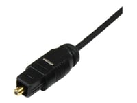 StarTech.com Câble Toslink (SPDIF) Audio Numérique Optique 4,5 m - Cordon Optique Audio Toslink - Connecteurs Métal Plaqué Or - Mâle/Mâle - Câble audio numérique (optique) - SPDIF - TOSLINK mâle...