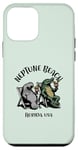 Coque pour iPhone 12 mini Neptune Beach Florida USA Motif lamantin et alligator