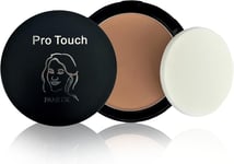 FAMI UK Pro Touch Powder Foundation - Soft Matte Formula/Cruelty-Free, Skin-True