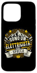 Coque pour iPhone 15 Pro Max Un Elettricista Che Spacca Idee Regalo Uomo Elettricista