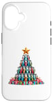 Coque pour iPhone 16 Christmas Tree Coiffeur Tondeuse Coiffure Coiffeuse