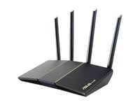 ASUS RT-AX57 GO - - trådlös router - - WWAN switch med 1 port - Wi-Fi 6 - Dubbelband