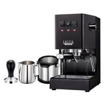 Gaggia Classic E24 Svart Espressomaskin Inkl. Baristautrustning