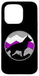 Coque pour iPhone 15 Pro Drapeau asexué LGBT vintage LGBTQ Ace Asexuality Gay Pride