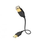 USB-kabel (A-B) - In-akustik Premium 5.0m USB A - USB B