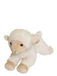 Teddy Farm, Lying Lamb Toys Soft Toys Stuffed Animals White Teddykompaniet