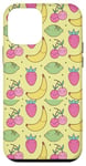 Coque pour iPhone 12 mini Coque à motif fruits mignons compatible avec Magsafe Trendi