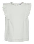 Vero Moda Girl Vmpalma Sl O-Neck Top Jrs Girl Vit