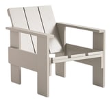 Crate Lounge Chair - London Fog Water-based lacquered