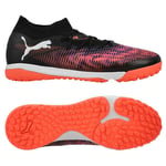 PUMA Future 8 Match Tt Unlimited - Svart/vit/glowing Red - Turf (Tf), storlek 47