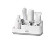 Joseph Joseph EasyStore - Caddy de rangement pour accessoires de salle de bains - Gris/Blanc