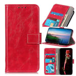 BellaCase Coque pour Wiko View 4/ View 4 Lite, Étui de Téléphone Wiko View 4/ View 4 Lite Pratique et Robuste, Magnétique Etui Housse pour Wiko View 4/ View 4 Lite, Rouge