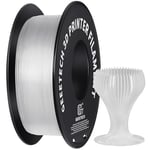 GEEETECH Filament PLA pour imprimante 3D, 1,75 mm, +/- 0,02 mm, New Transparent, Bobine, 1 kg