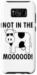 Coque pour Galaxy S8+ Pas d'humeur - Funny Cow Lover