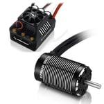 Hobbywing Combo Ezrun Max6 ESC 5687-1100kv Motor (Black) 8mm HW38010802