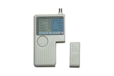 Intellinet 4-in-1 Cable Tester, RJ-11, RJ-45, USB and BNC, One Button Test - nätverkstestare