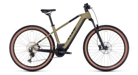 Vtt electrique semi rigide cube reaction hybrid race 750 shimano deore xt 12v 750 wh 29   vert olive 2023