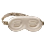 Lenoites Mulberry Silk Contour Sleep Mask Greige