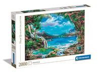 Clementoni - Paradis sur Terre - Puzzle de 2000 Pièces - Jeu de Patience et de Réflexion - Format Paysage - Image Net - 97,5 x 66,8 Cm - À Partir de 10 Ans