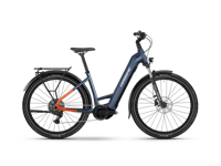 Haibike Haibike TREKKING 4  | Blue / Orange / Silver Glossy