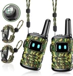 Veopoko Walkie Talkie Kids & Compass Wristband, Toys for 3-12 Year Old Boys Kids