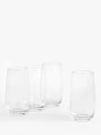 John Lewis Studio Glass Highball, Set of 4, 470ml, Clear