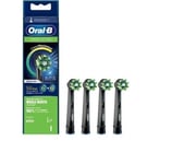 4xOral-B Clean Maximiser Cross Action Têtes Brosse Électrique Non 3D Blanc