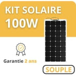 Helios - Kit Solaire Souple - 12V - Camping Car / Bateau / Tiny House 100W