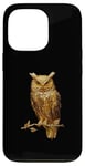 iPhone 13 Pro Owl Gold Case