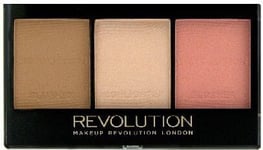 Makeup Revolution London Ultra Sculpt & Contour meikkisetti kasvojen muotoiluun, 11 g