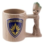 Paladone |Marvel Guardians of The Galaxy Groot Ceramic Coffee Mug | Officially Licensed Disney Marvel Merchandise | Collectors Item | Superhero Novelty Gifts | Drinkware