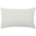 Coussin nid d abeille Widdy 30x50cm blanc ivoire Atmosphera Créateur D'intérieur