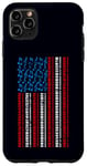 Coque pour iPhone 11 Pro Max Clavier électrique drapeau américain 4 juillet pour homme et femme