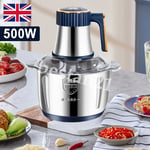 5L Electric Meat Mincer Machine Food Processor Grinder 304 Stainless Steel UK