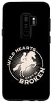 Coque pour Galaxy S9+ Wild Hearts Can't Be Broken Horse Rider Dressage équestre