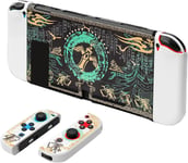 Zelda Switch Protective Case, Coque Switch, Zelda Tears Of The Kingdom Switch Case, Coque Rigide Au Design Zelda Pour Protéger Joy-Con Et Console(S'applique À L'original Switch)