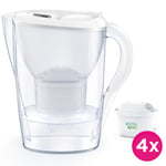 Carafe Filtrante Marella Blanche Brita - 4