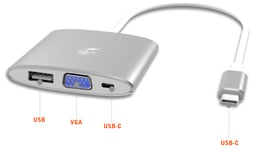 Mobility Lab Adaptateur multiport VGA USB-C - Neuf