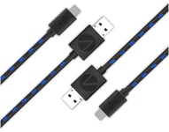 STEALTH PS4 3m Superfast Twin Play & Charge Cables