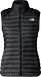 The North Face Women's Bettaforca Down Vest Asphalt Grey/TNF Black, S