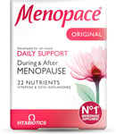 Menopace Original Menopause Supplement, 30-Day Perimenopause Formula, Women's Vi