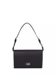 Calvin Klein Logo Shoulder Bag, Black