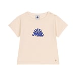 Petit Bateau Baby T-shirt Med Tryck Gräddvit | Beige | 3 months