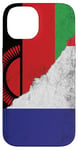 Coque pour iPhone 14 Drapeaux France et Malawi - Français Malawien