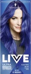 Schwarzkopf LIVE Ultra Brights Or Pastels, Vibrant Semi-permanent Blue Hair Dye