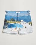 Orlebar Brown Bulldog Slim Aarons Photo Swim Shorts Pacifico