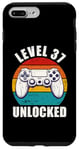 iPhone 7 Plus/8 Plus Level 37 Unlocked Funny Video Gamer 37 Birthday 37 Year Old Case