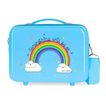 Roll Road Arcoiris Everything Ok Adaptable Beauty Case Blue 29x21x15 cm ABS