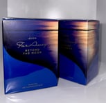 NEW! AVON FAR AWAY BEYOND THE MOON EDP 50ml  X 2 BNIB **FREE P&P**